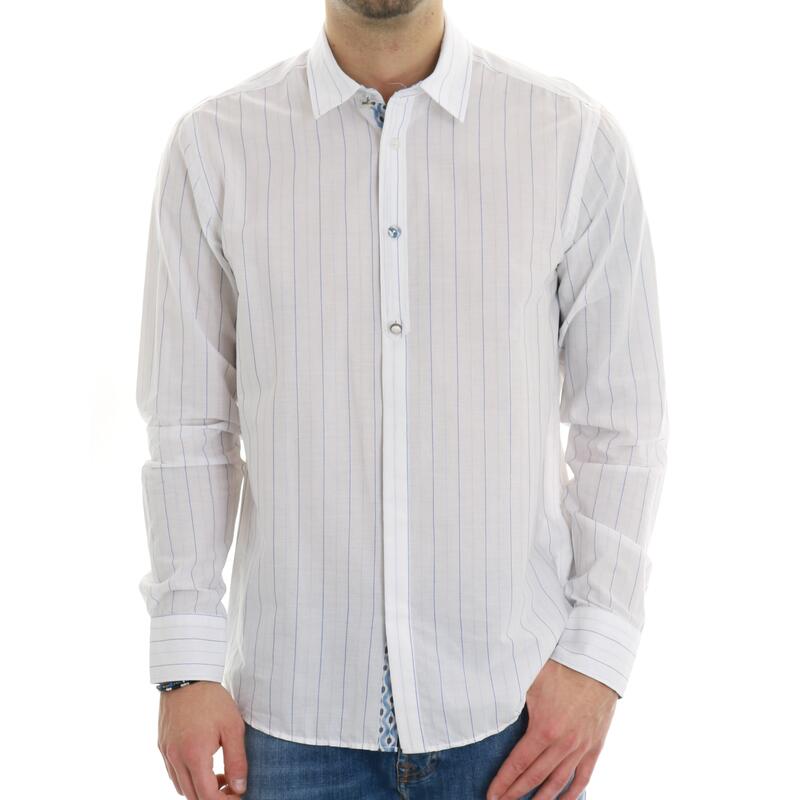 Camicia a righe SSEINSE Abbigliamento e Scarpe Uomo Online Mad Fashion